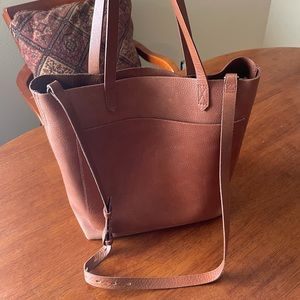 Madewell The Medium Transport Tote English Saddle